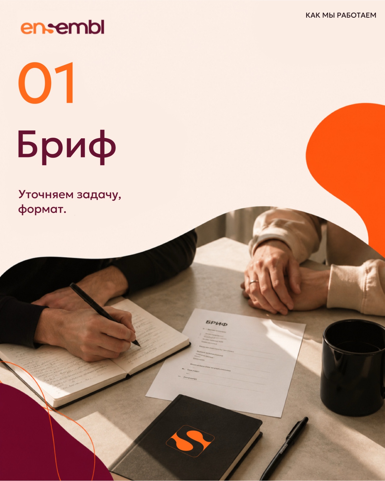 Бриф — обсуждение задачи